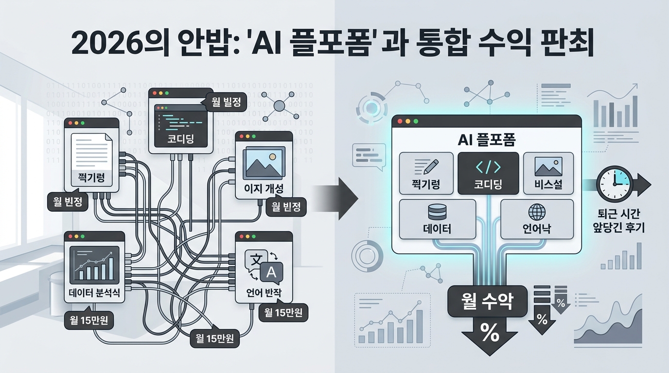 2. 2026년의 해답: 'AI 플랫폼'과 통합 요금제의 발견