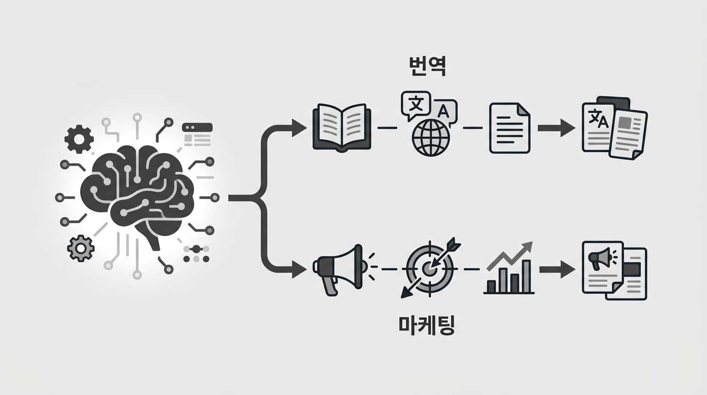 번역과 마케팅에 '단일 AI'를 쓰면 망하는 이유
