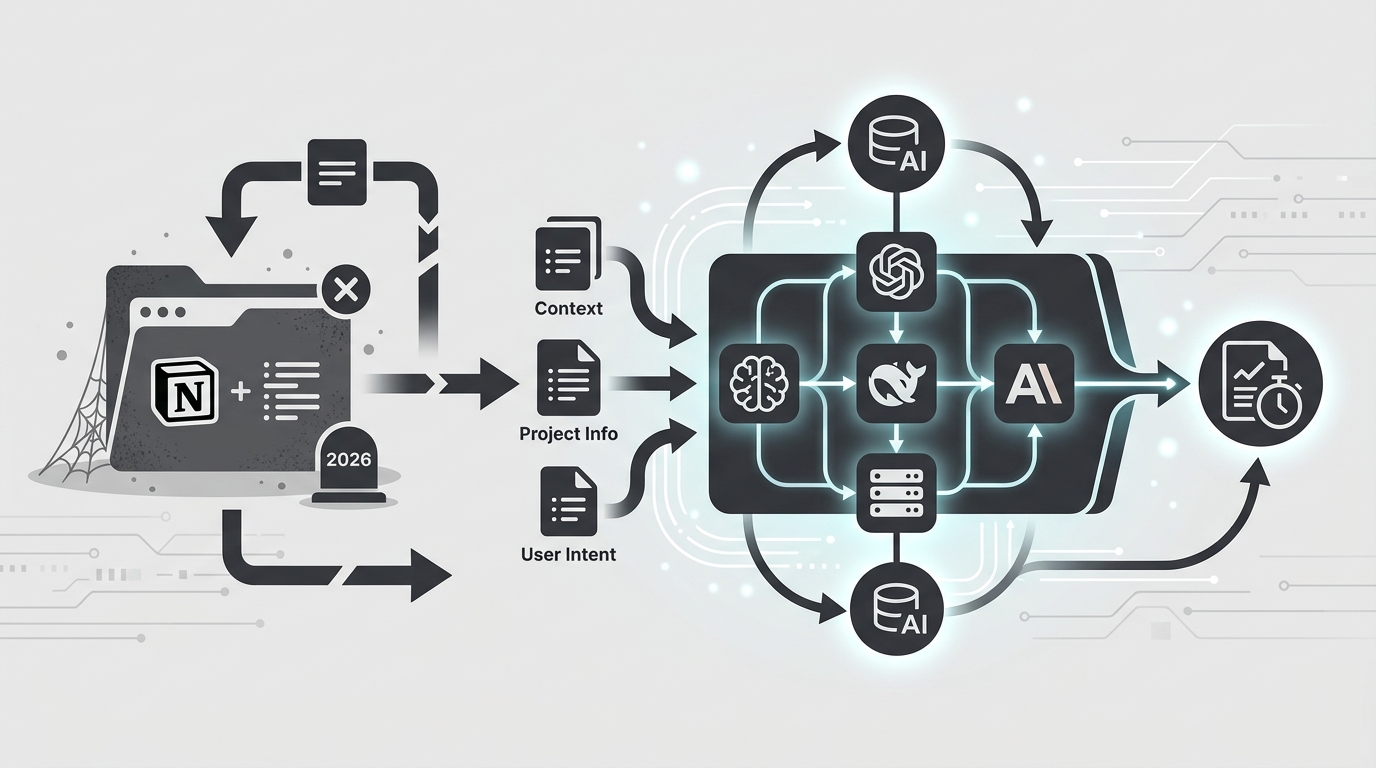 Why Your Notion Prompt Library is Dead in 2026