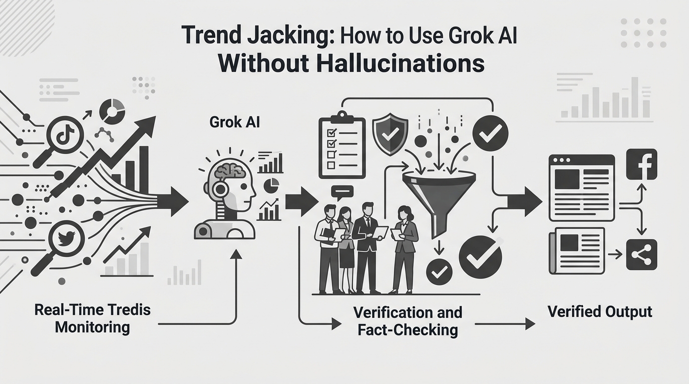 Trend Jacking: How to Use Grok AI Without Hallucinations