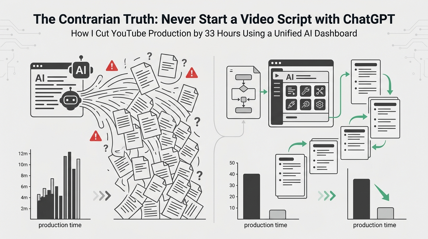 The Contrarian Truth: Never Start a Video Script with ChatGPT