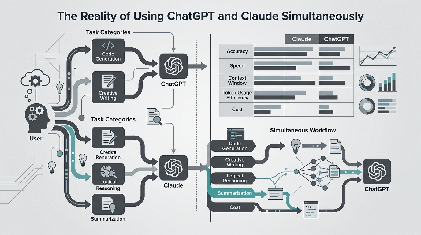 The Reality of Using ChatGPT and Claude Simultaneously